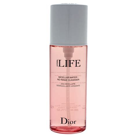 Dior no rinse water cleanser